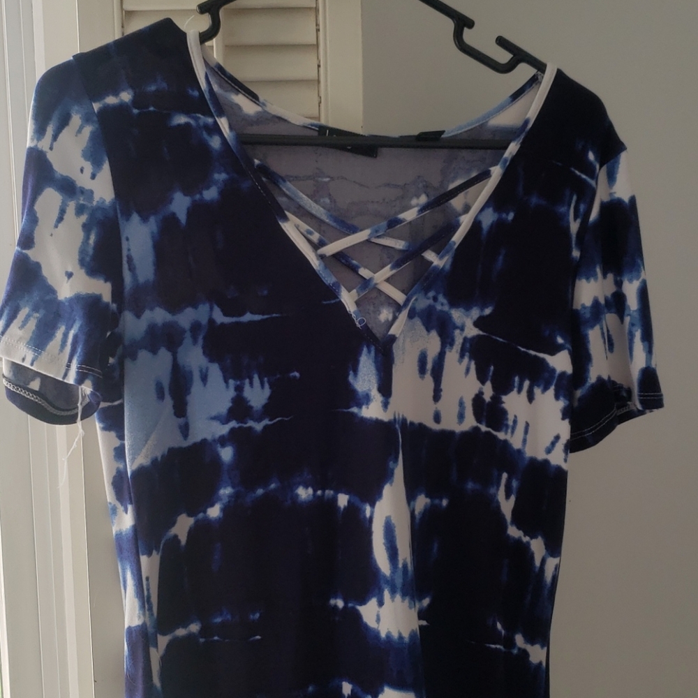 Charlotte Russe | Large | Tye Dye Bodycon Dress - Picture 2 of 7